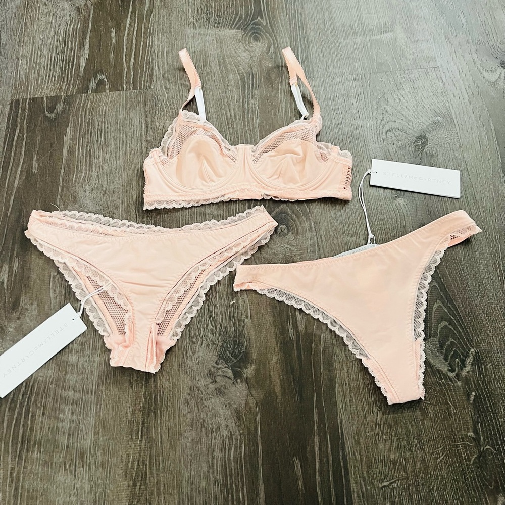 Stella McCartney**Underwire Bra + Underwear SET***$229
